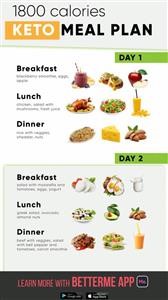Free Keto Diet Menu Plan for Beginners