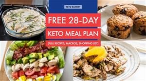 Sample Weekly Menu Keto Diet